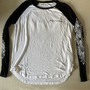 Chrome Hearts Mattyboy size Small baseball long sleeve tee